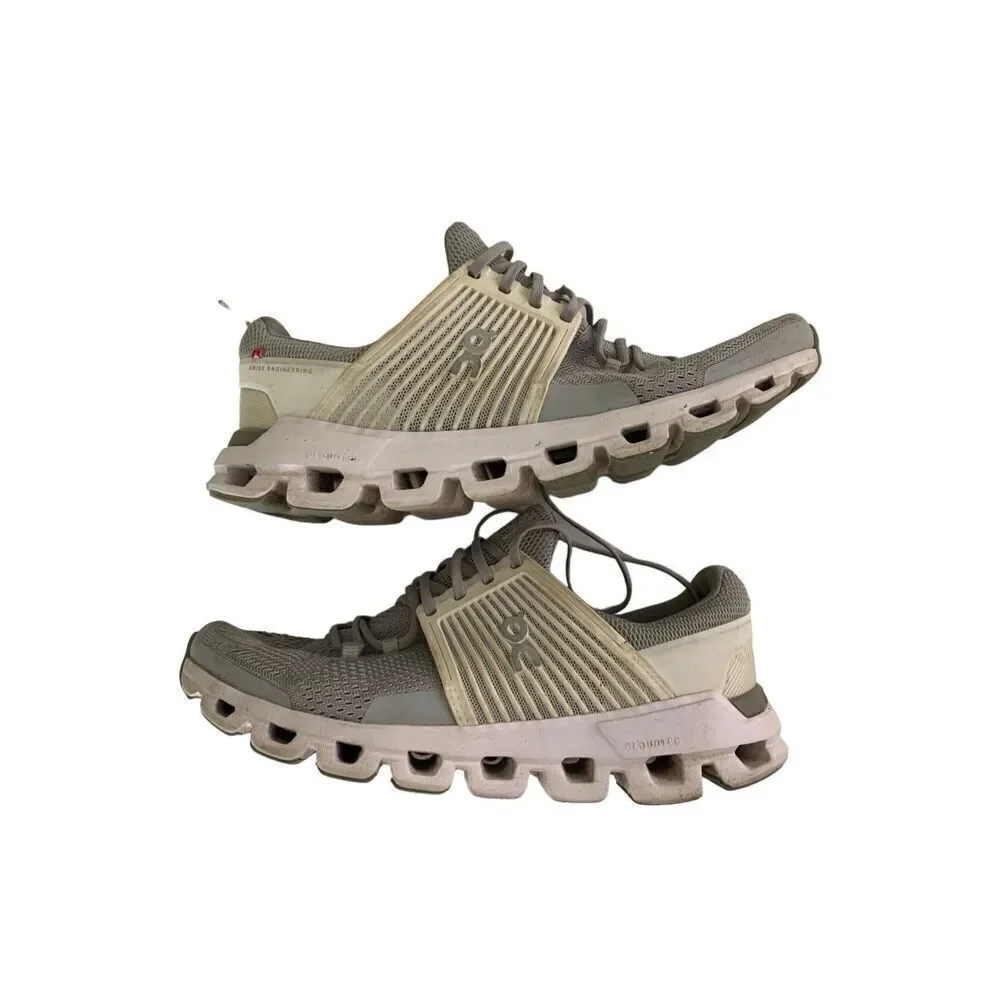 On Running Cloudswift sneaker shoes white grey women's size 8.5 - Picture 3 of 8